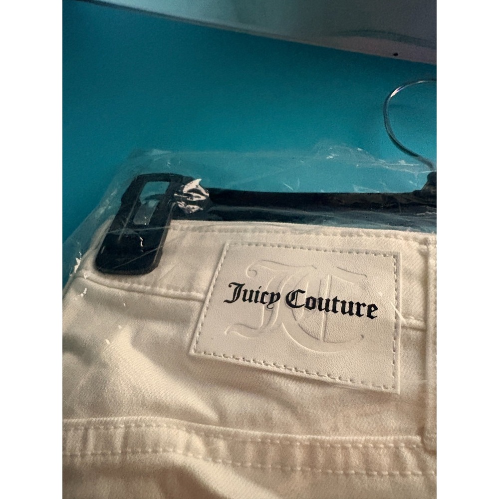 Brand New Juicy Couture White Wide Leg Pants Size 26